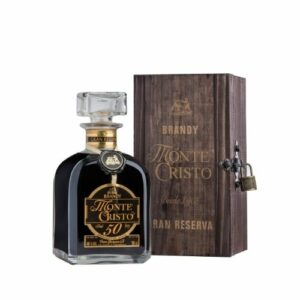 Brandy Monte Cristo 50 Años (70 cl, caja de madera)