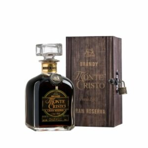 Brandy Monte Cristo Gran Reserva (70 cl, caja de madera)