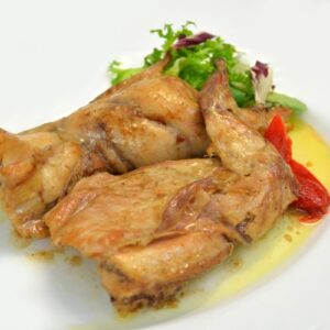 Conejo asado en su jugo 600 g