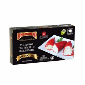 Pimientos del piquillo rellenos de hongos