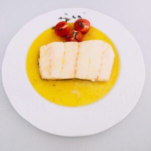 Bacalao confitado con pilpil
