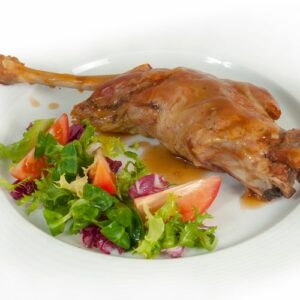 Pierna de lechazo asada 500 g