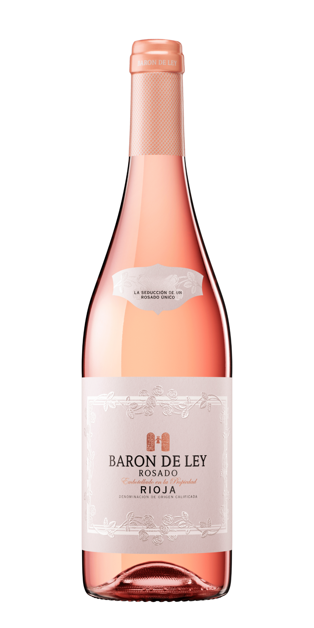 Botella actual Barón de Ley Rosado