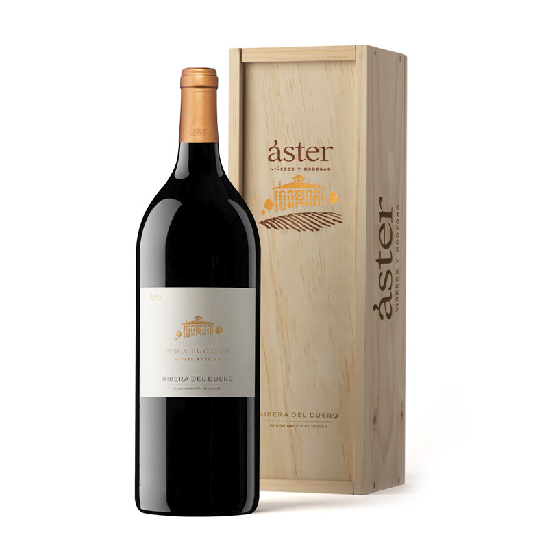 Áster Finca El Otero 2019 — caja de madera Magnum 1,5 L