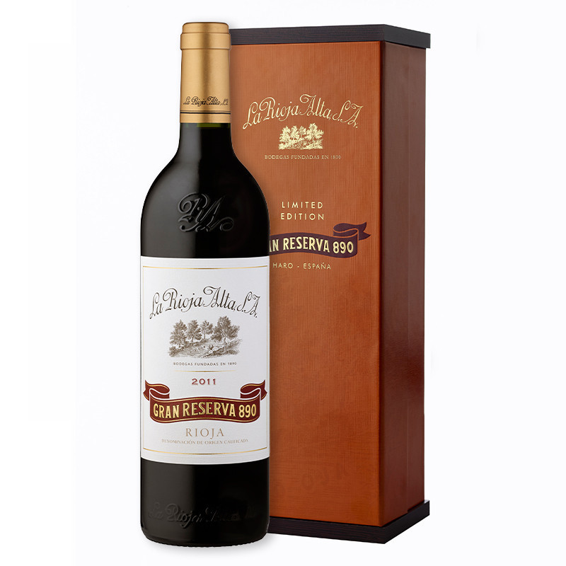 Gran Reserva 890 2011 — caja de madera de 1 botella 75 cl