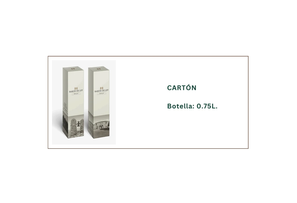 Estuche Barón de Ley Reserva - 1 botella 750 ml