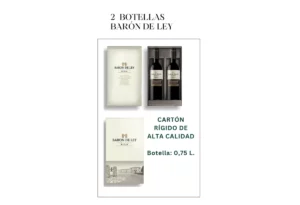 Estuche Barón de Ley Reserva - 2 botellas 750 ml