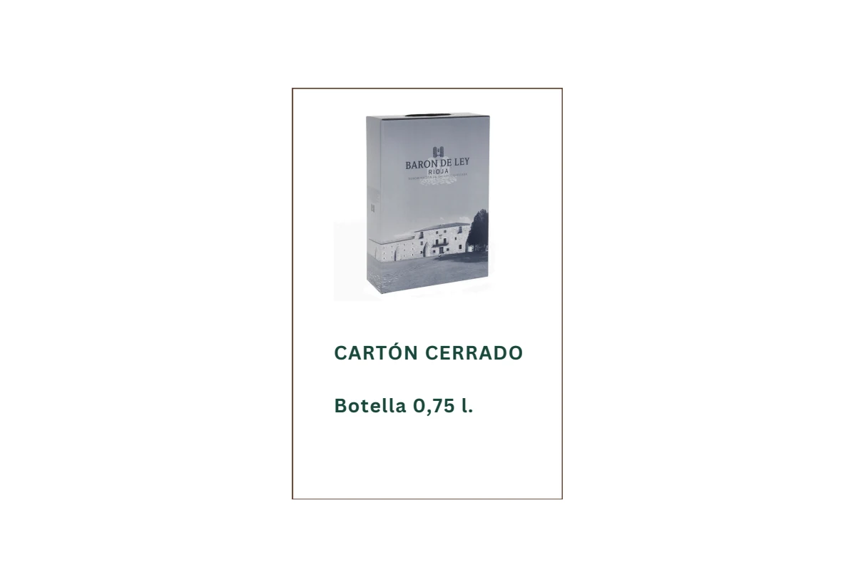 Estuche Barón de Ley selección - 3 botellas en cartón