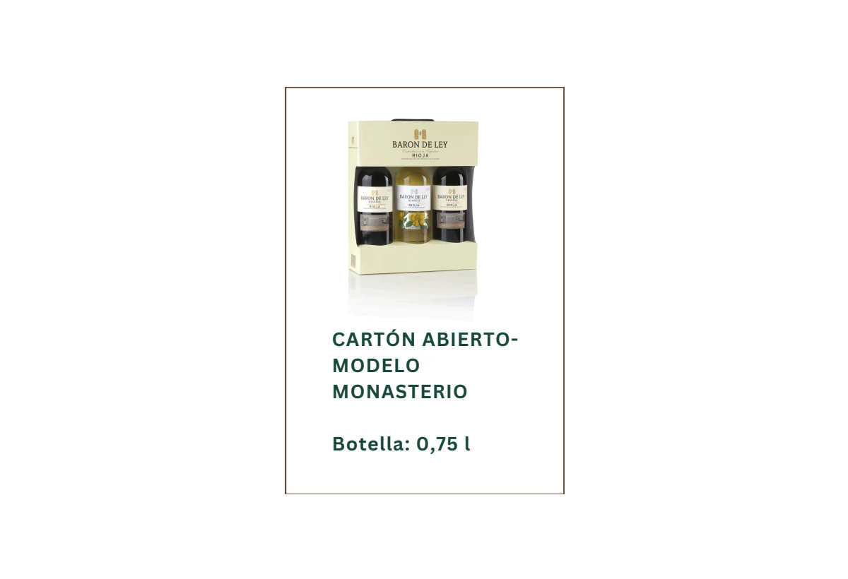 Estuche Barón de Ley Monasterio - 3 botellas