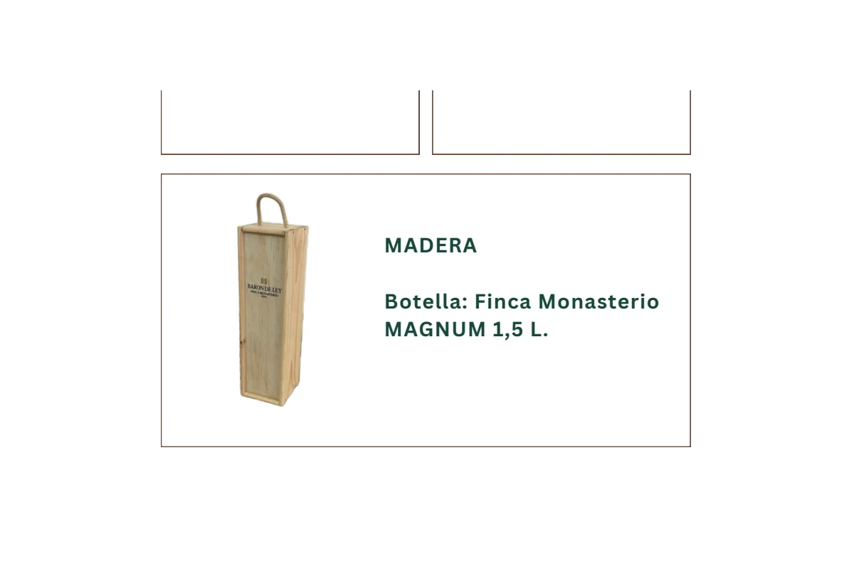 Finca Monasterio Magnum 1,5 L en caja de madera