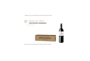 Estuche Ontañón Reserva - 1 botella 750 ml