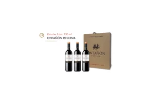Estuche Ontañón Reserva - 3 botellas 750 ml