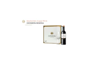 Estuche Ontañón Reserva - 6 botellas y 6 copas