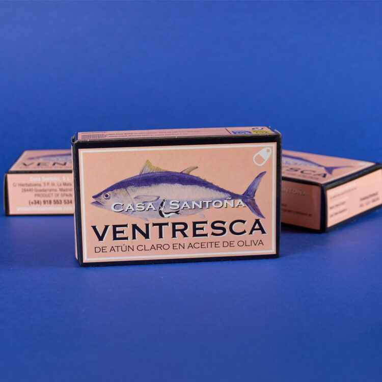 Ventresca de atún claro Casa Santoña lata 110 g