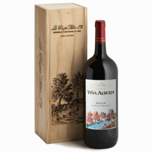 Viña Alberdi Crianza 2020 — caja de madera Magnum 1,5 L