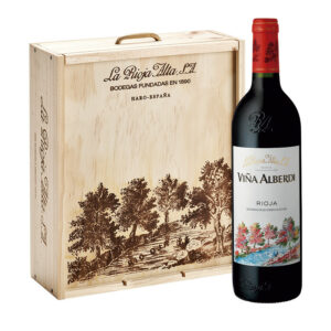 Viña Alberdi Selección Especial 2021 — caja de madera de 3 botellas 75 cl