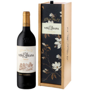 Viña Arana Gran Reserva 2017 — caja de madera de 1 botella 75 cl